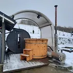 Domki- Limanowa, Z Balia I Sauna Ferienhaus *